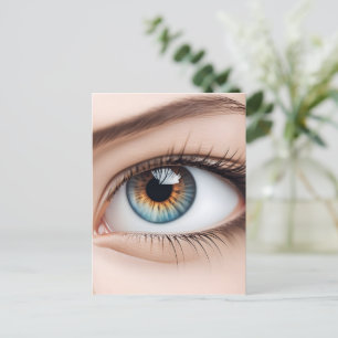 Carte Postale Macro oeil femelle