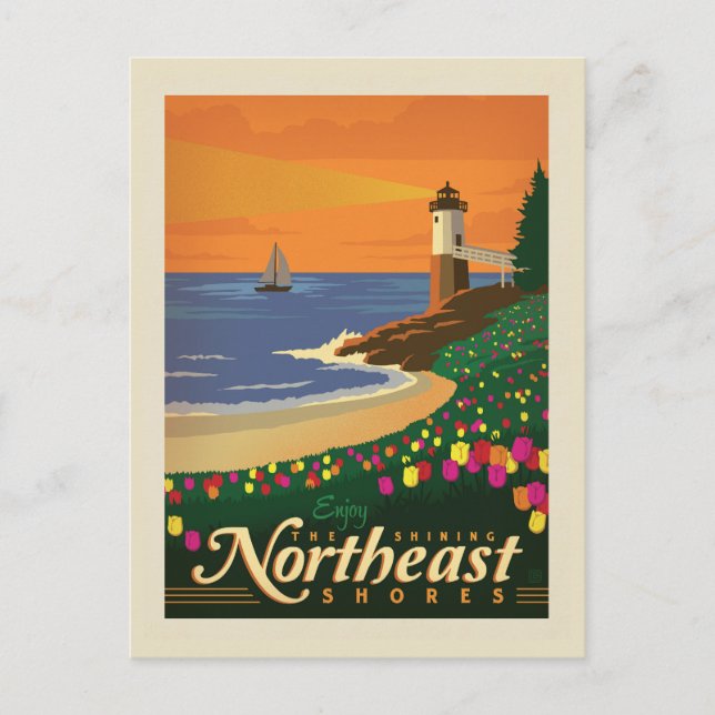 Carte Postale Macy's Flower Show | Nord-Est (Devant)