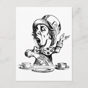 Carte Postale Mad Hatter