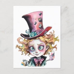 Carte Postale Mad Hatter