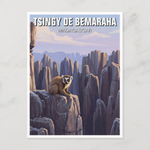 Carte Postale Madagascar Parc national Tsingy de Bemaraha Voyage