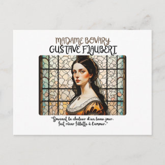 Carte Postale 'Madame Bovary', by Gustave Flaubert