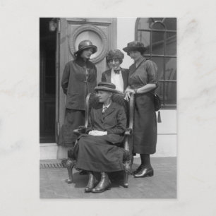 Carte Postale Madame Curie, début des années 1900