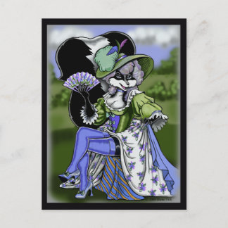 Carte postale Madame de Pew