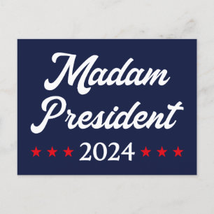 Carte Postale Madame la Présidente 2024 I - Kamala Harris