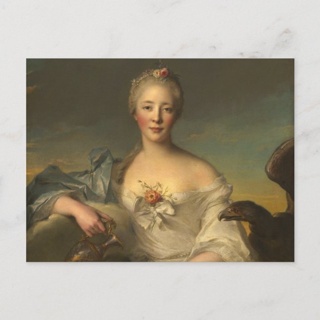 Carte Postale Madame Le Fèvre de Caumartin comme Hebe (Devant)