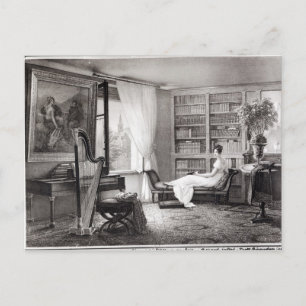 Carte Postale Madame Recamier à l'Abbaye aux Bois