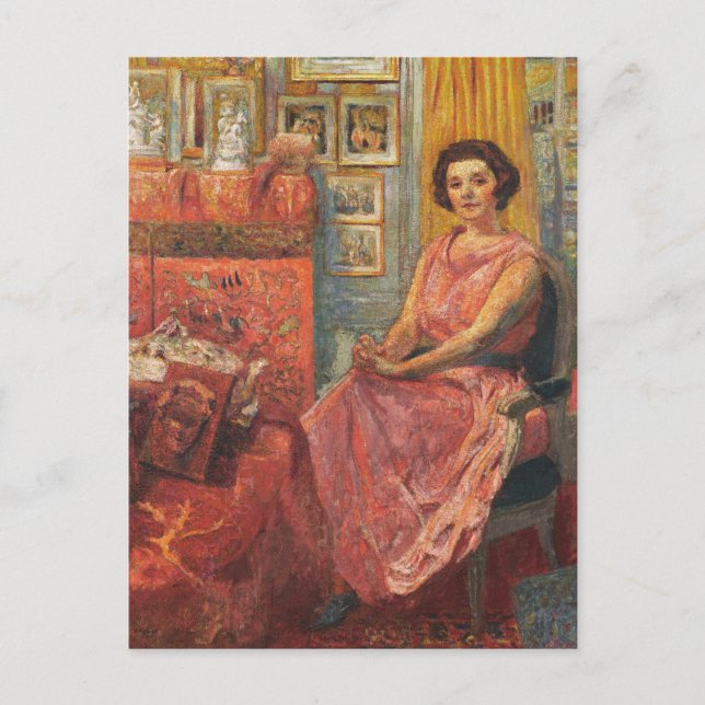 Carte Postale Madame Reine Bénard | Édouard Vuillard (Devant)