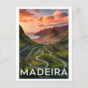 Carte Postale Madère Portugal