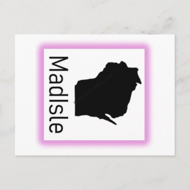 Carte Postale MadIsle Purple 2025 (Devant)