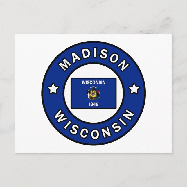 Carte Postale Madison Wisconsin (Devant)