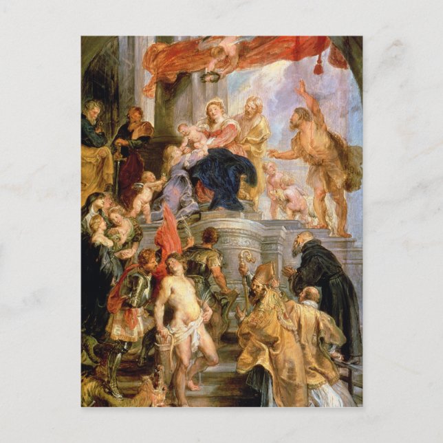 Carte Postale Madonna avec enfant (Devant)