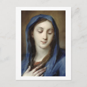 Carte Postale Madonna de la chapelle (pastel sur papier)