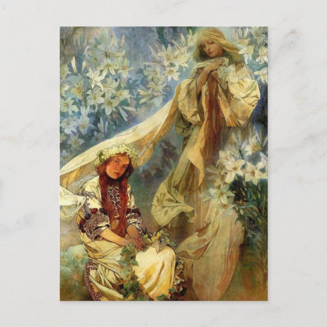 Carte Postale Madonna des lis 1905 (Devant)