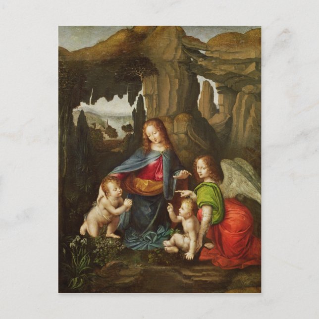 Carte Postale Madonna des roches (Devant)