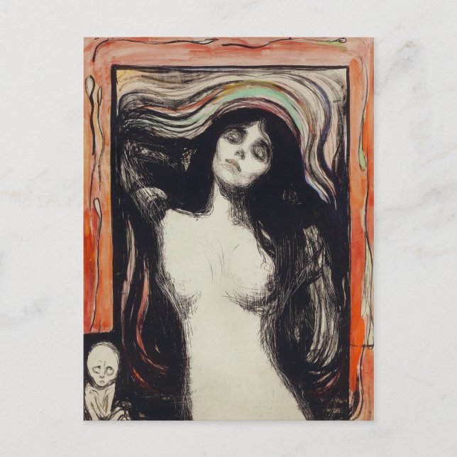 Carte Postale Madonna | Edvard Munch | (Devant)