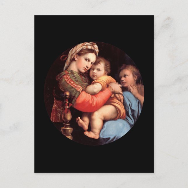 Carte postale Madonna et Child (Devant)