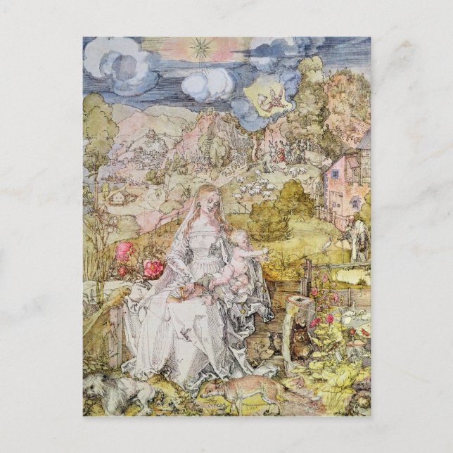 Carte Postale Madonna et Enfant 3 (Devant)