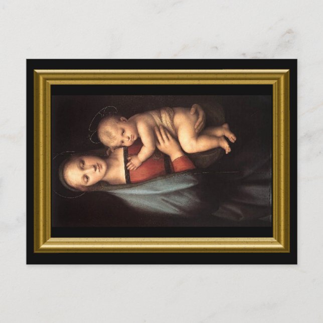 Carte Postale Madonna et l'enfant (Devant)