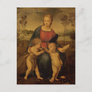 Carte Postale Madonna of the Goldfinch, c.1506