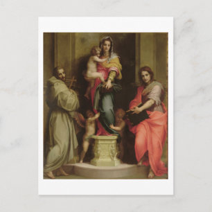 Carte Postale Madonna of the Harpies, 1517