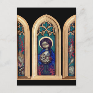 Carte postale "Madonna of the Shells"