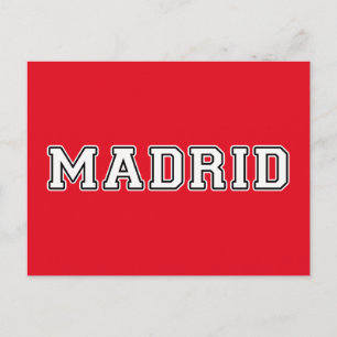 Carte Postale Madrid Espagne