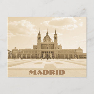Carte Postale Madrid, Espagne