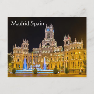 Carte Postale Madrid Espagne