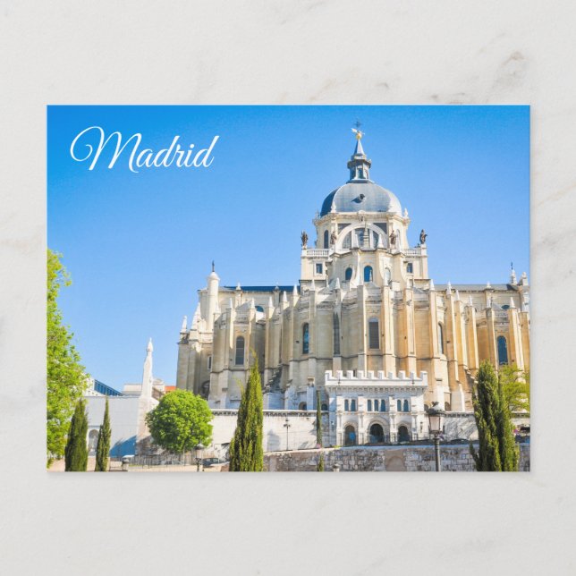 Carte Postale Madrid, Espagne (Devant)