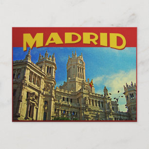 Carte Postale Madrid Espagne