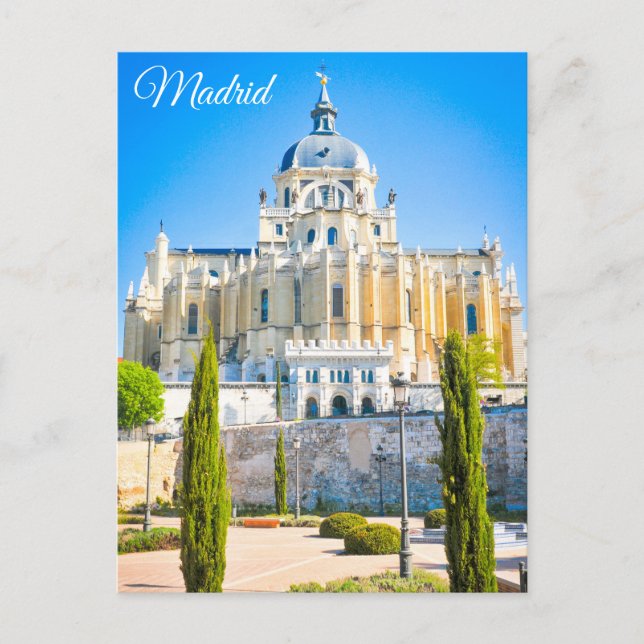 Carte Postale Madrid, Espagne (Devant)