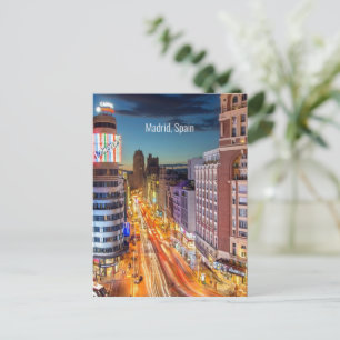 Carte Postale Madrid, Espagne photo pittoresque,