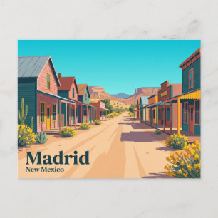 Carte Postale Madrid USA