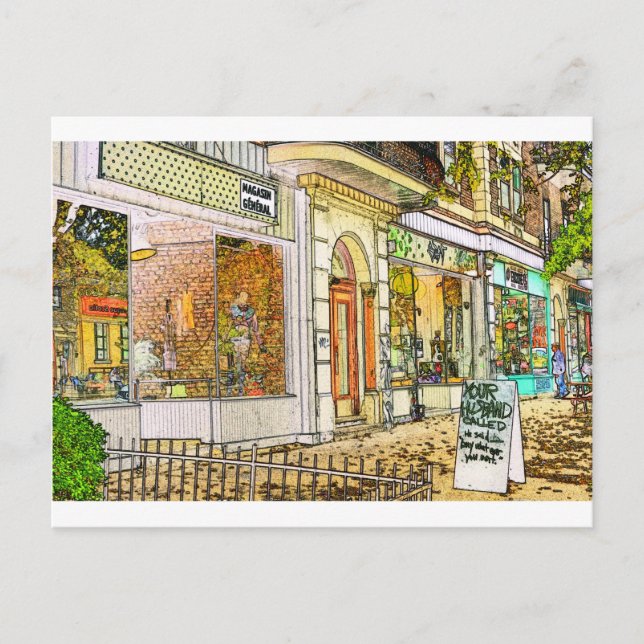 Carte Postale Magasin général de Sherbrooke (Devant)