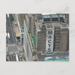 Carte Postale Magasin Macy's