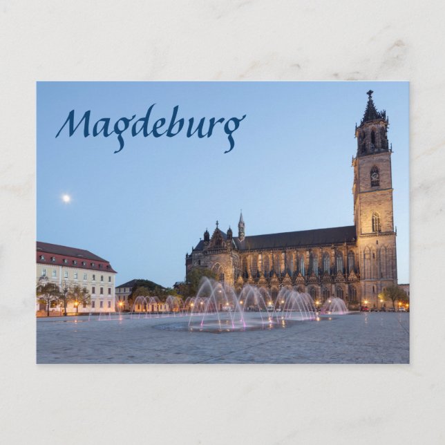 Carte Postale Magdeburger Dom photo (Devant)