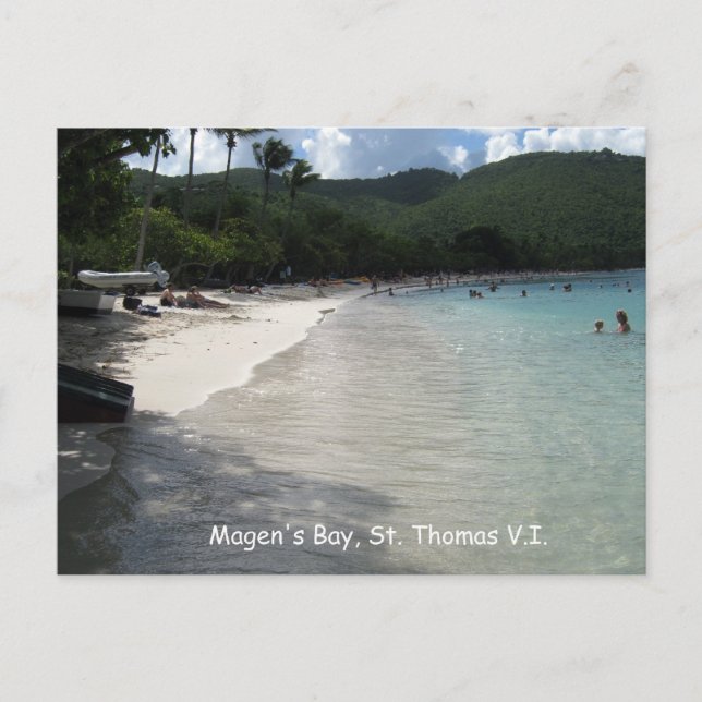 Carte Postale Magen's Bay, St. Thomas (Devant)