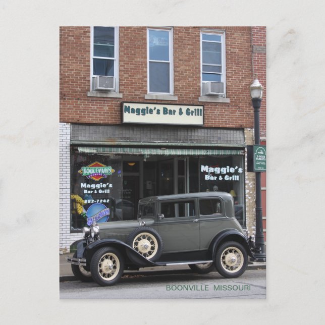 Carte Postale Maggie's Bar & Grill (Devant)