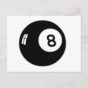 Carte Postale Magic 8 balle