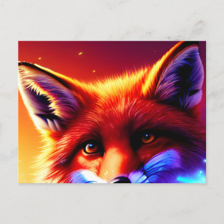 Carte postale Magic Fox Dreams