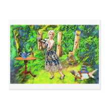 Magic Tea Party imaginaire jardin animaux