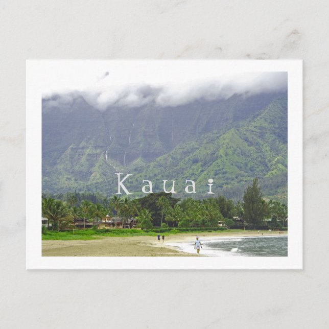 carte postale, "MAGICAL HANALEI" (KAUAI) (Devant)