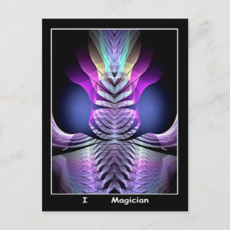 Carte Postale Magicien