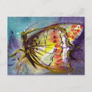 CARTE POSTALE MAGIQUE BUTTERFLY