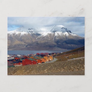 Carte Postale Magique Longyearbyen, Svalbard