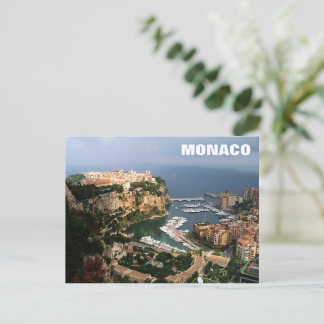 Carte Postale Magnet Monaco (Debout devant)