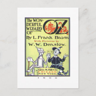 Carte Postale Magnifique Assistant D'Oz