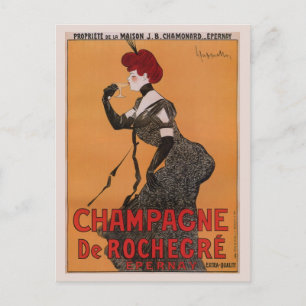 Carte Postale Magnifique publicité vintage Art nouveau pour du c