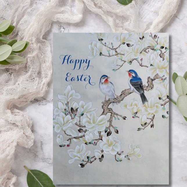 Carte Postale Magnolia blanche (Créateur téléchargé)